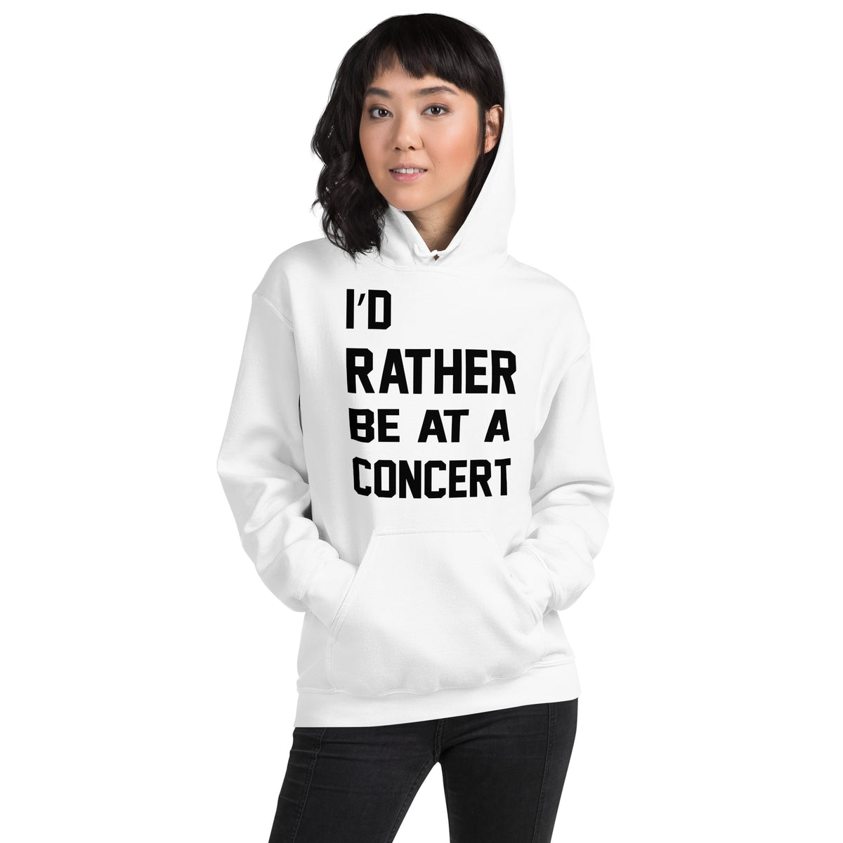 I'd Rather Be at a Concert Unisex Hoodie