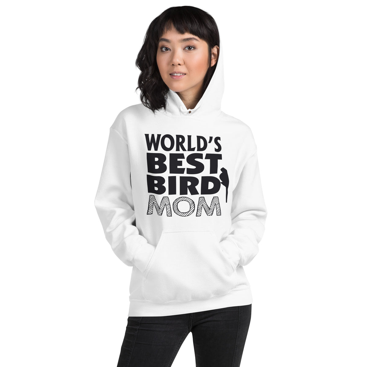 World's Best Bird Mom Unisex Hoodie
