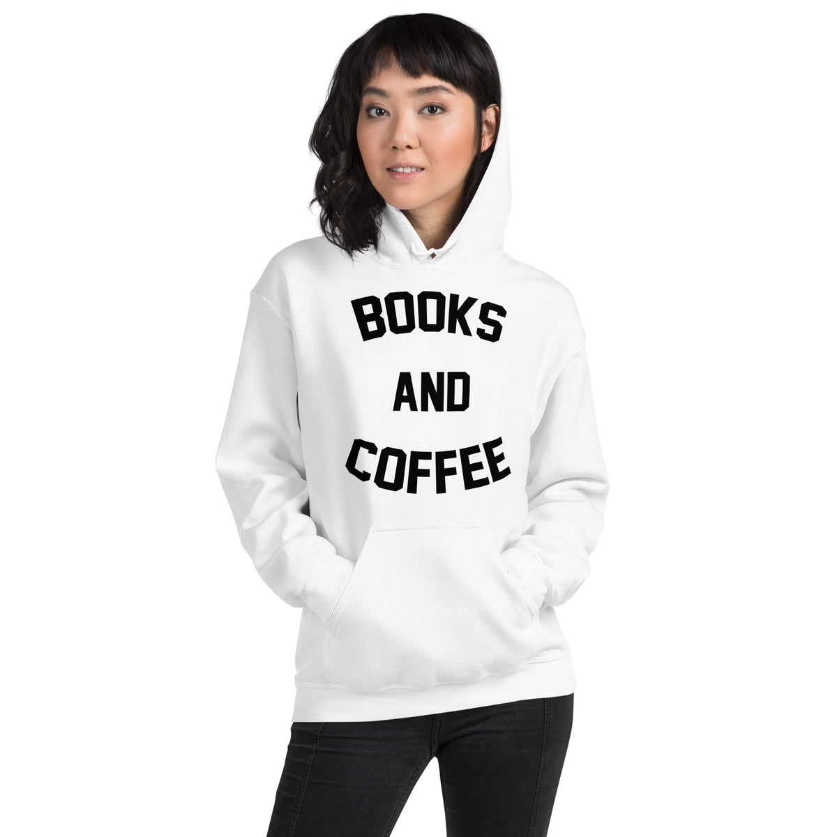 Books and Coffee Unisex Hoodie