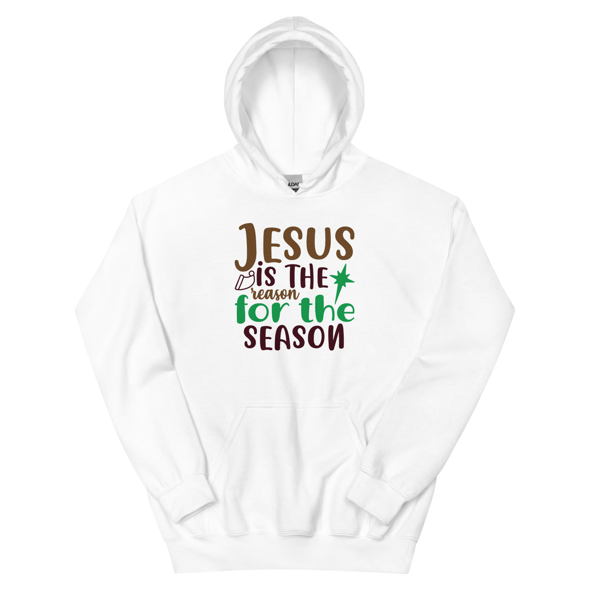 Jesus Is the Reason for the Season Christmas – Star Unisex Hoodie