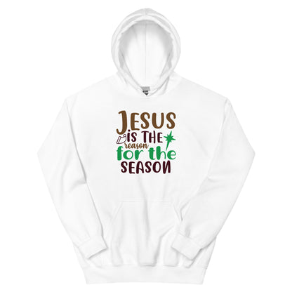 Jesus Is the Reason for the Season Christmas – Star Unisex Hoodie