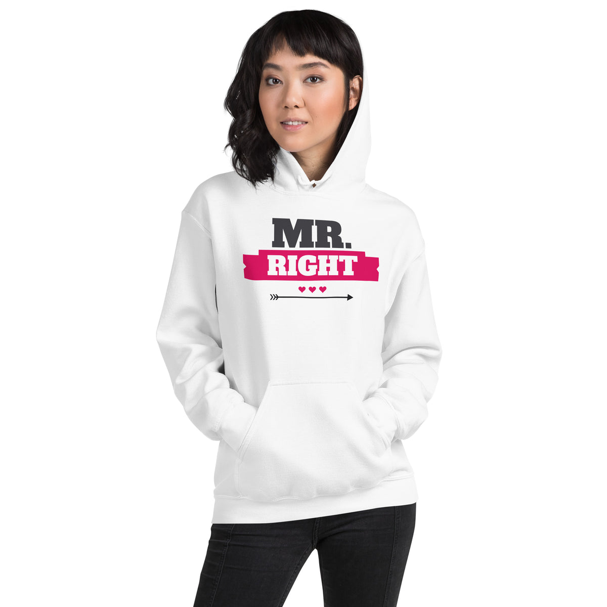 Mr. Right Valentine's Day Unisex Hoodie