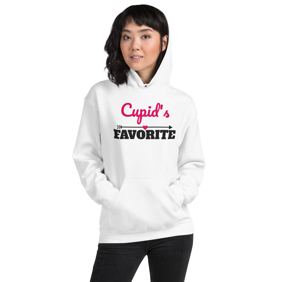 Cupid's Favorite Valentine's Day Unisex Hoodie