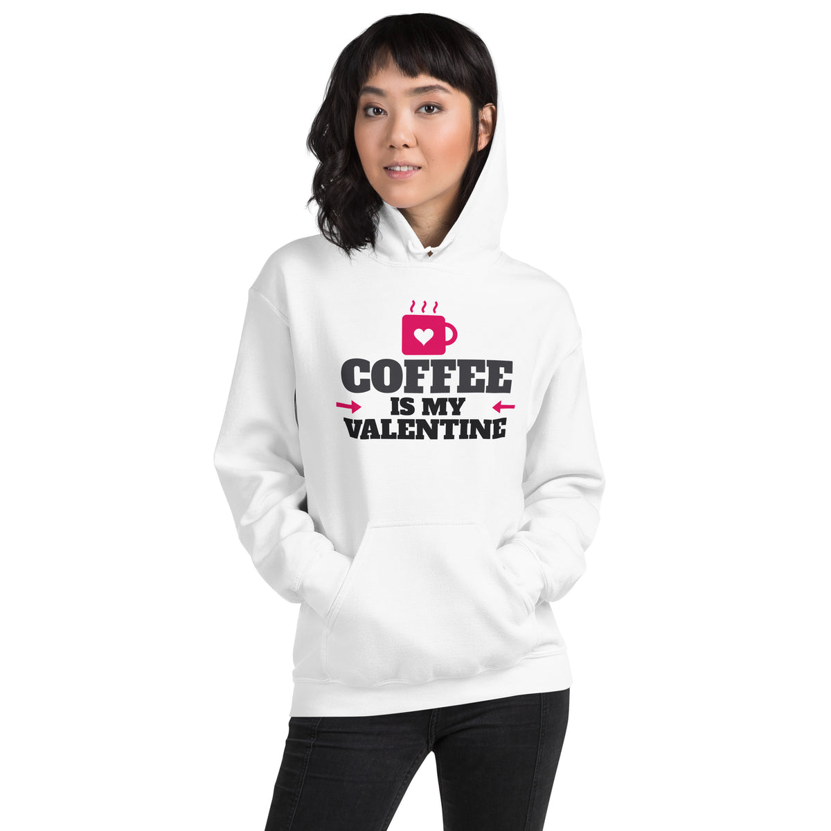 Coffee Is My Valentine Unisex Hoodie