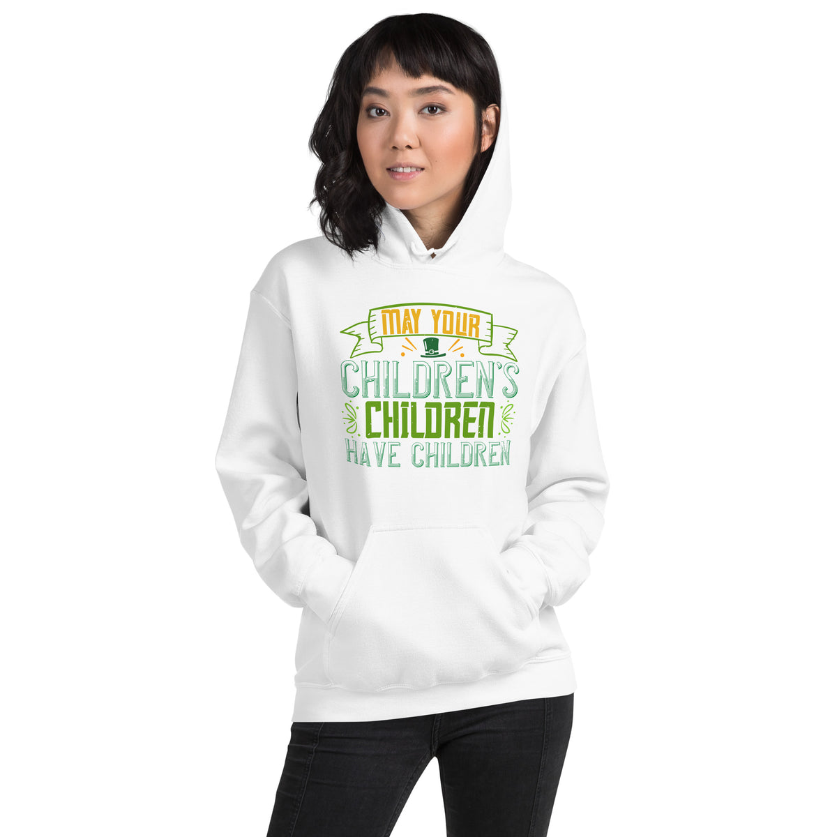 May Your Children's Children Have Children St. Patrick's Day Unisex Hoodie