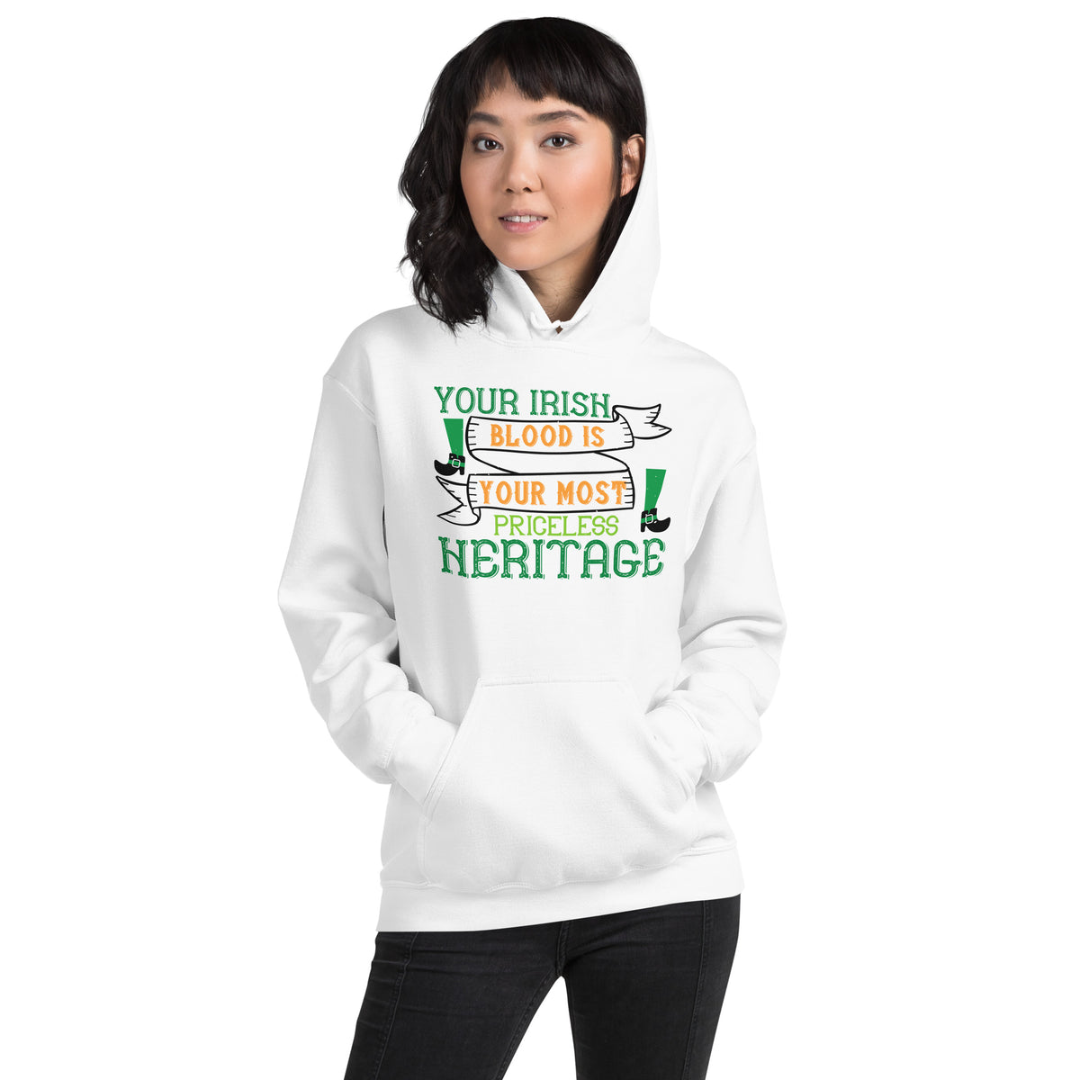 Your Irish Blood Is Your Most Priceless Heritage St. Patrick's Day Unisex Hoodie