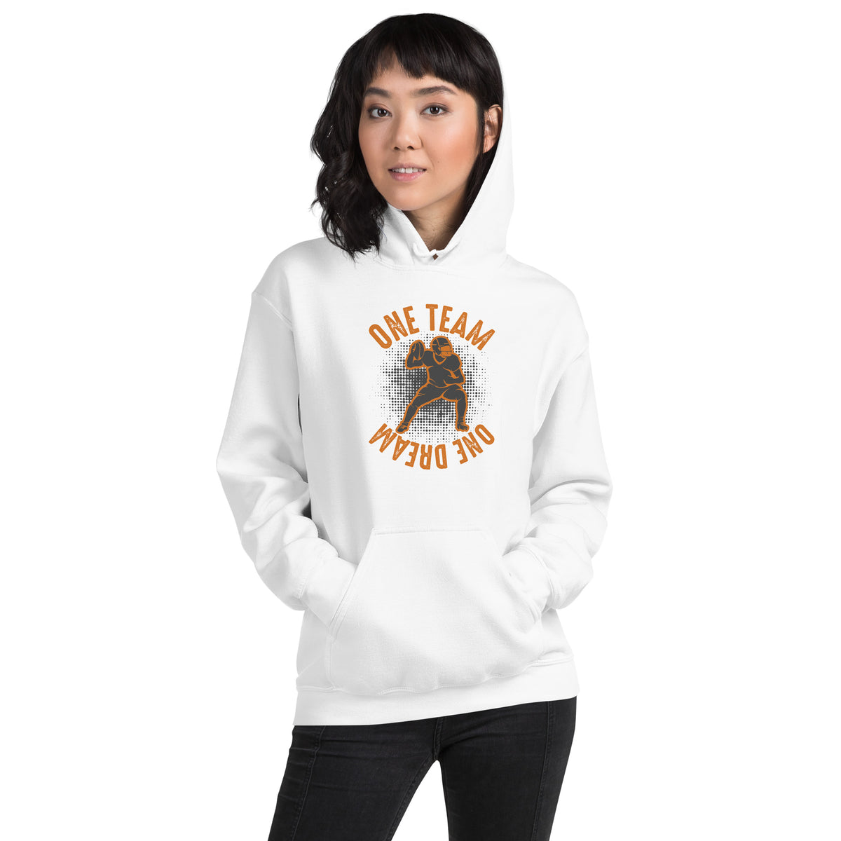 One Team One Dream Football Unisex Hoodie