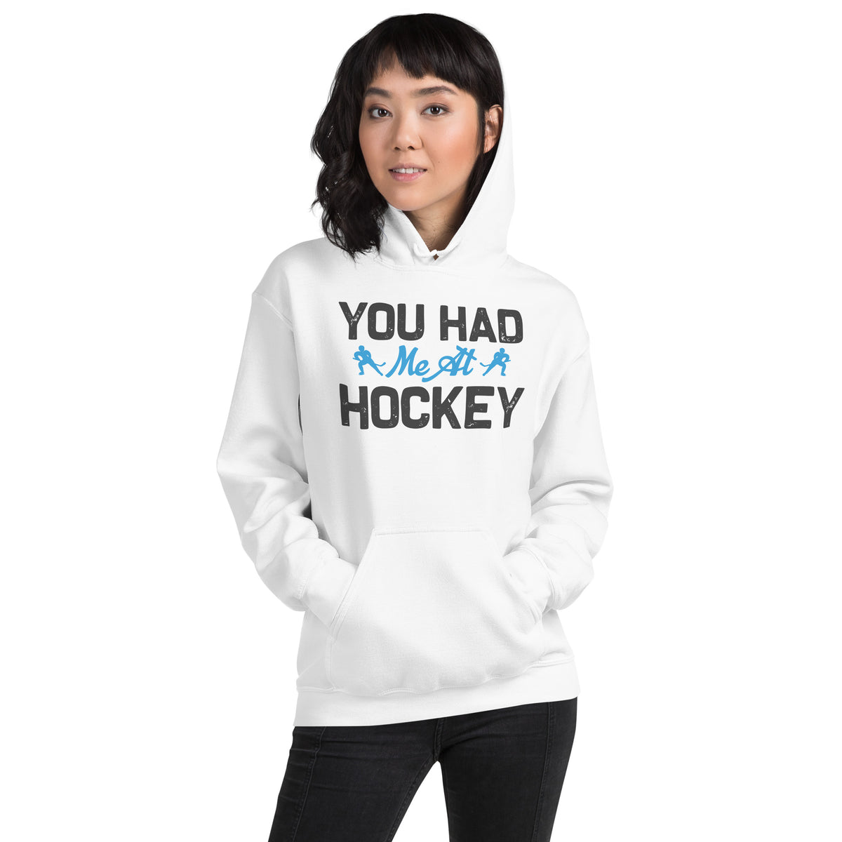 You Had Me at Hockey Unisex Hoodie