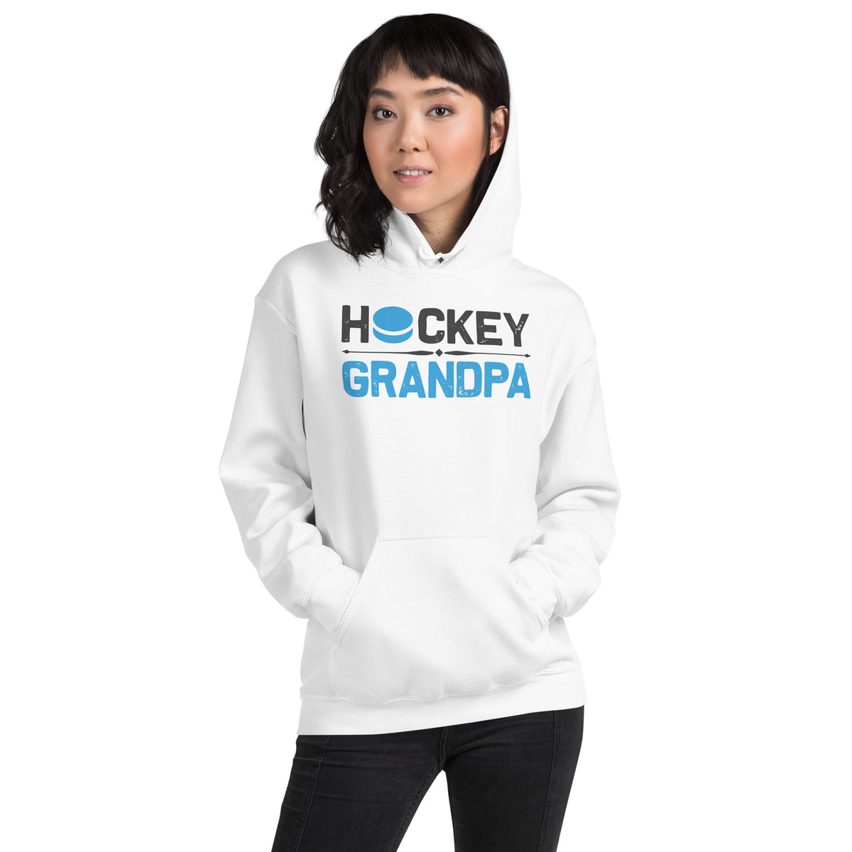 Hockey Grandpa Unisex Hoodie