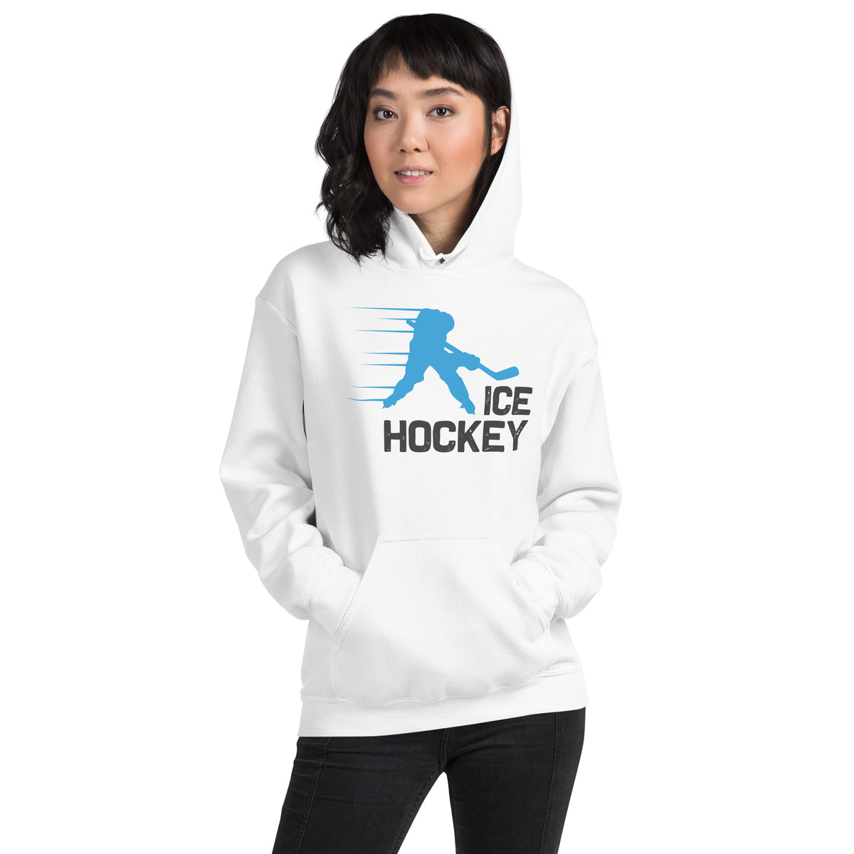 Ice Hockey Speed Unisex Hoodie