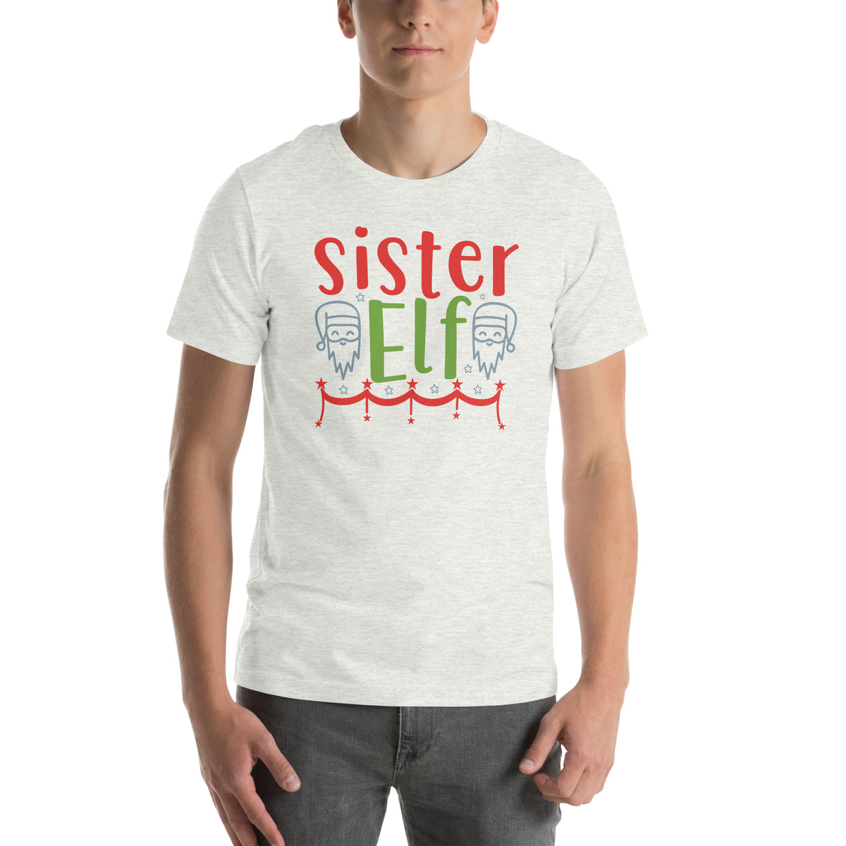 Sister Elf Christmas Unisex T-Shirt