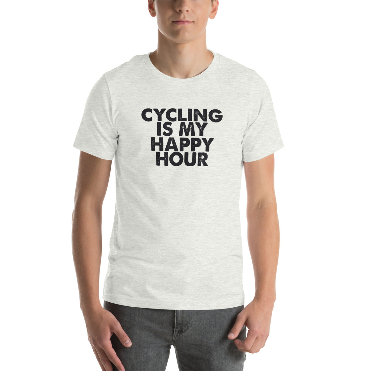 Cycling Is My Happy Hour Unisex T-Shirt