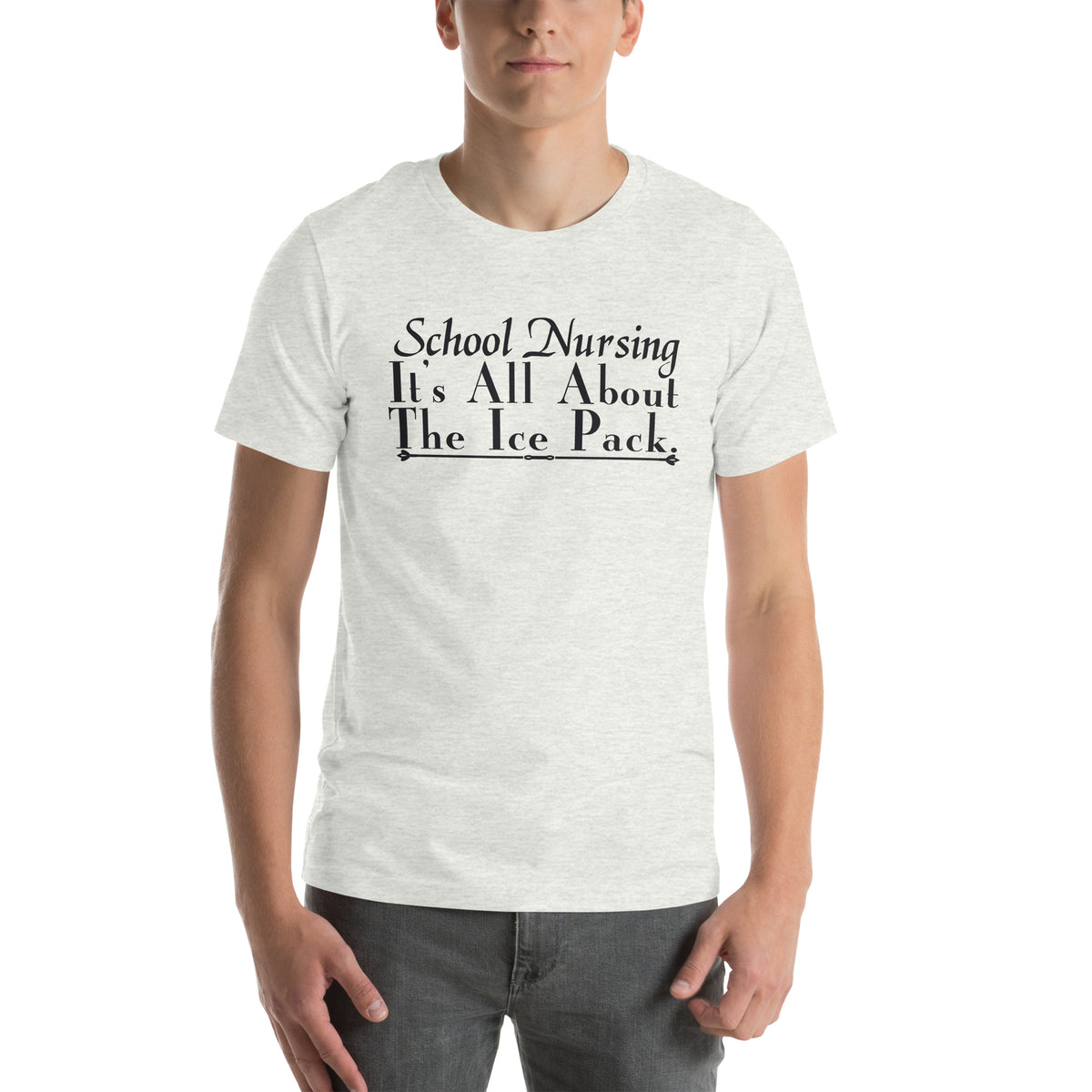 School Nursing: It's All About the Ice Pack Unisex T-Shirt