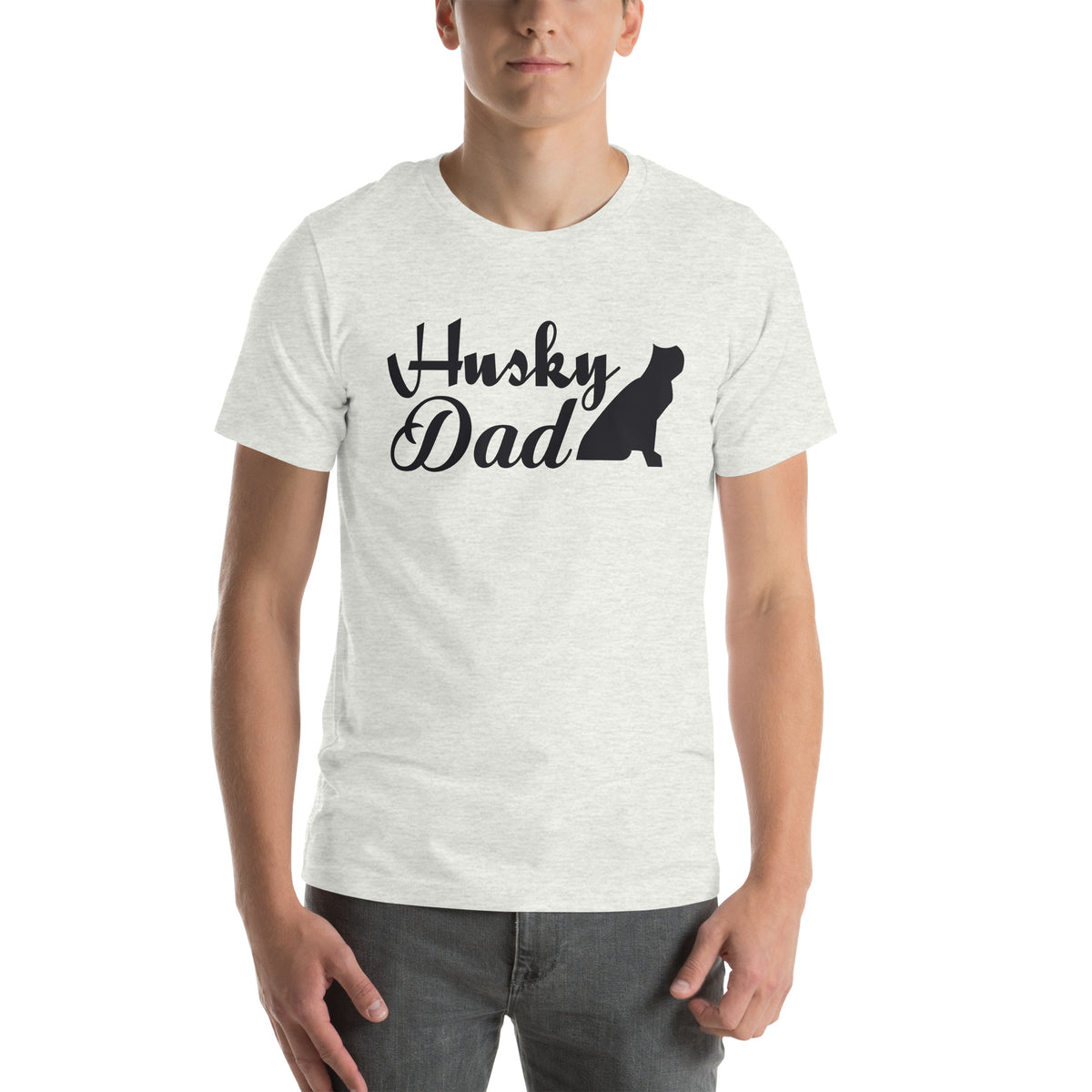 Husky Dad Unisex T-Shirt