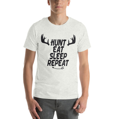 Hunt Eat Sleep Repeat Unisex T-Shirt