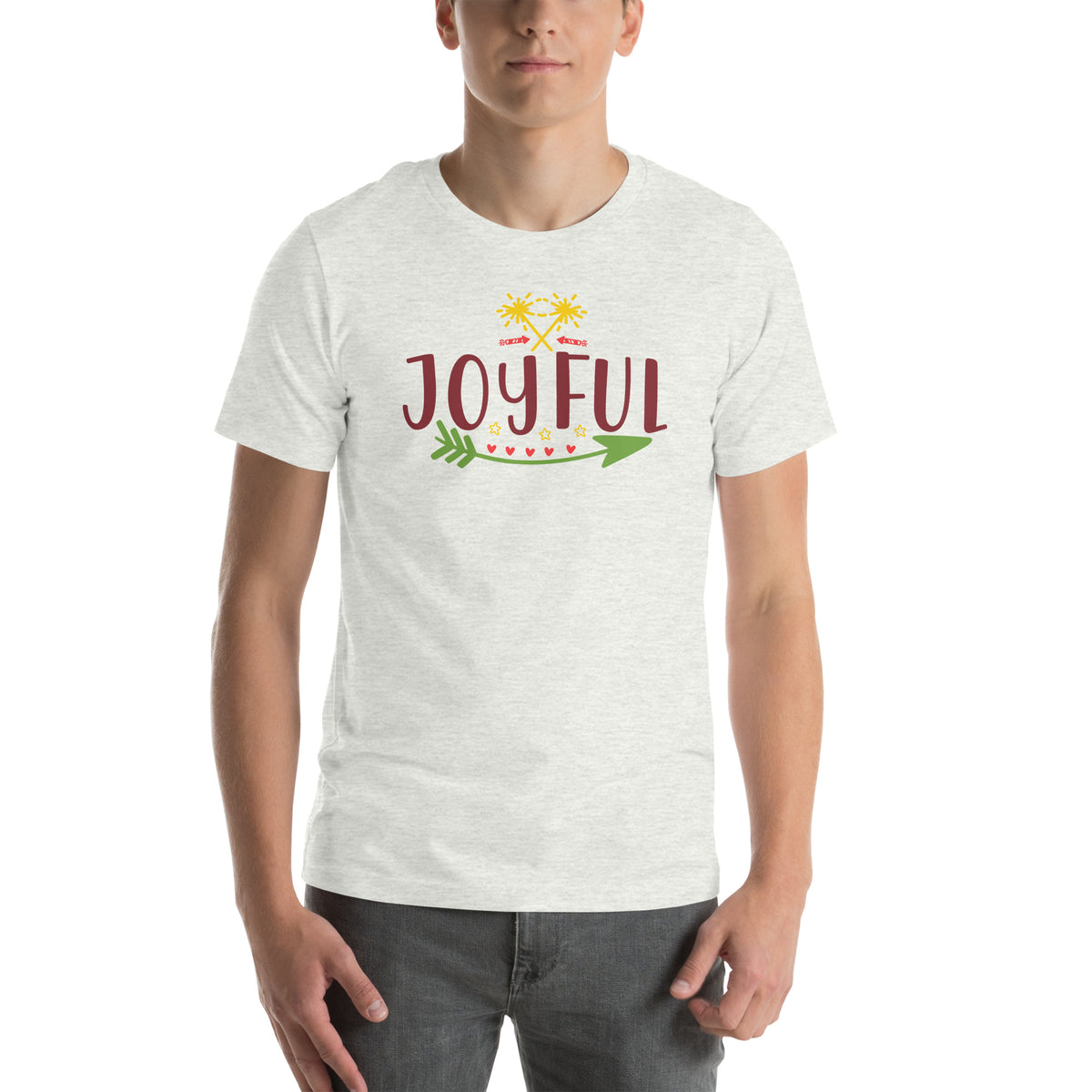 Joyful Christmas – Sparklers Unisex T-Shirt