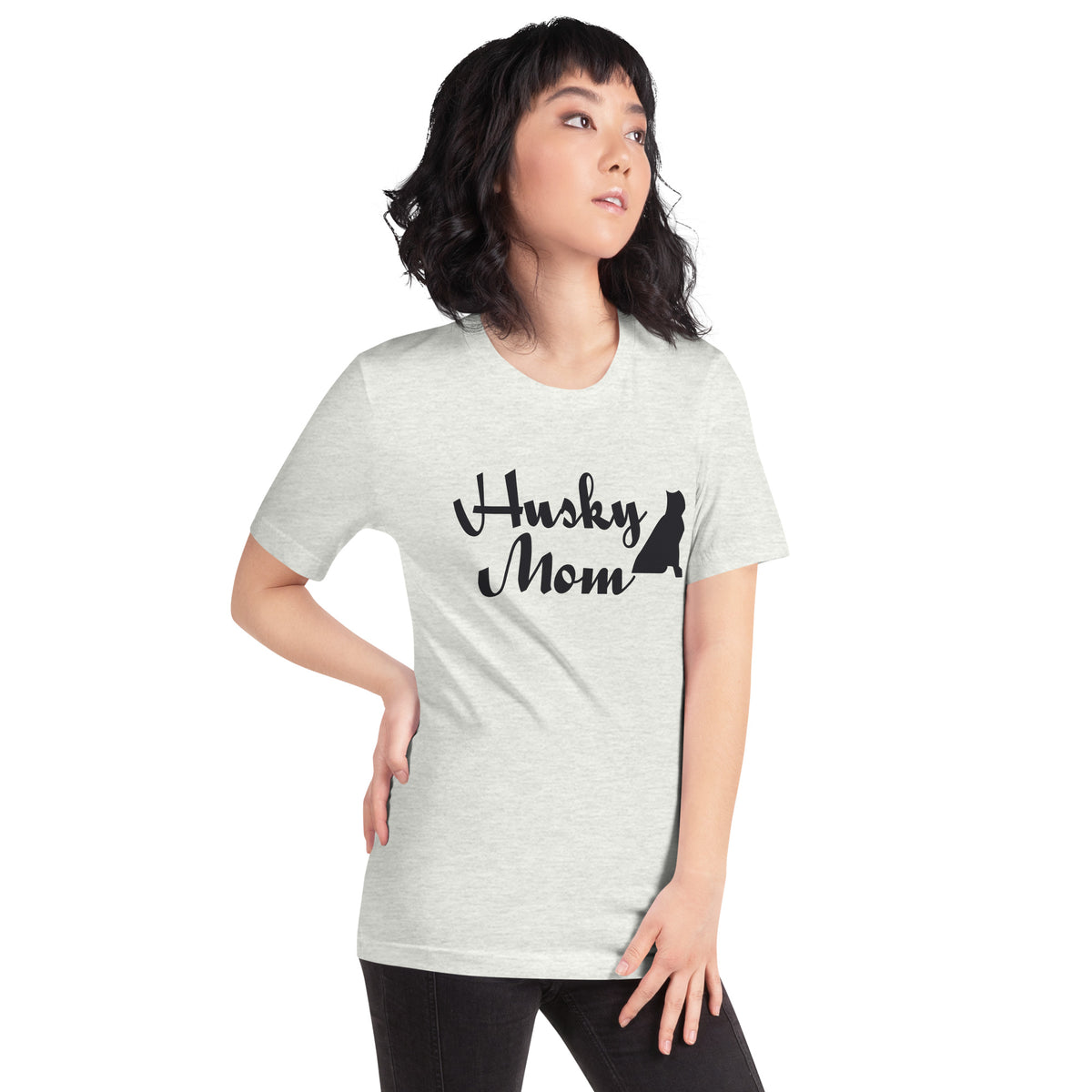 Husky Mom Unisex T-Shirt