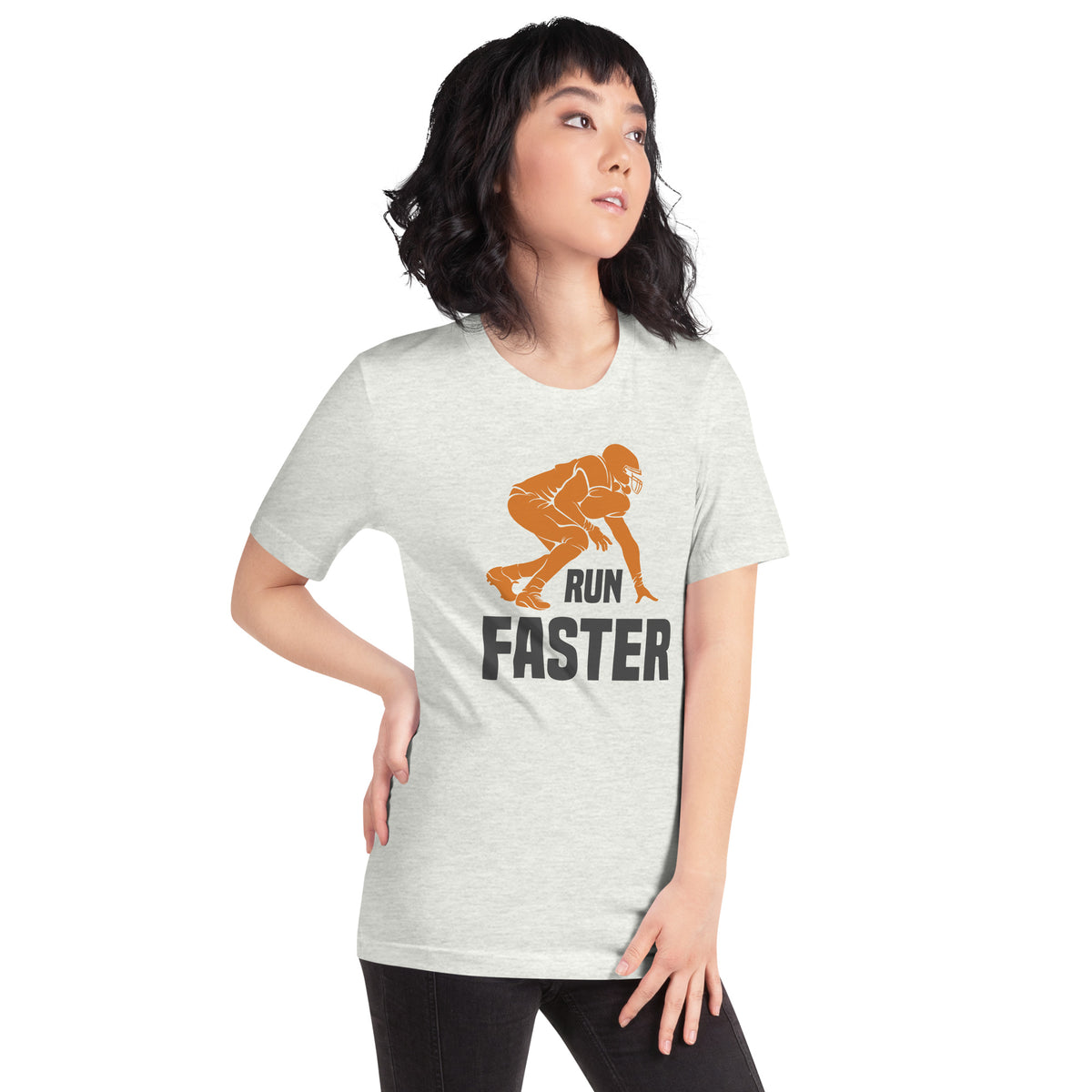 Run Faster Football Unisex T-Shirt
