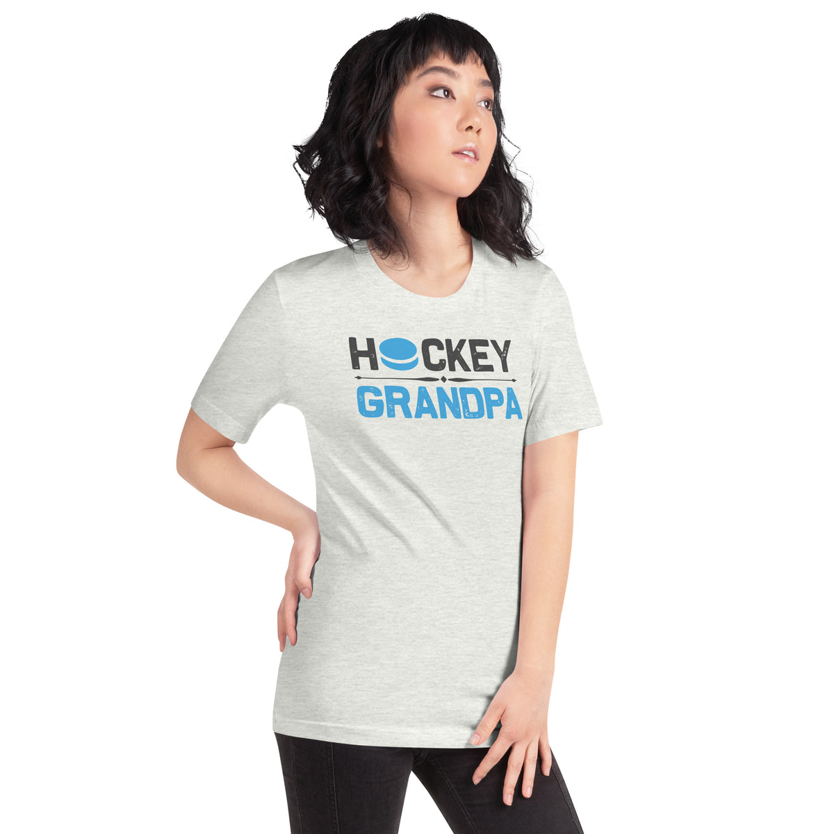 Hockey Grandpa Unisex T-Shirt