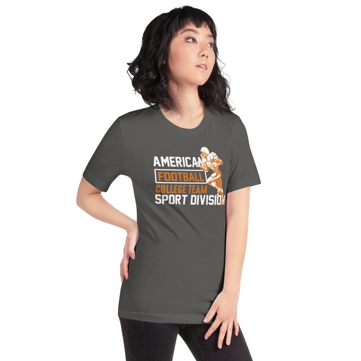 American Football College Team Sport Division Unisex T-Shirt