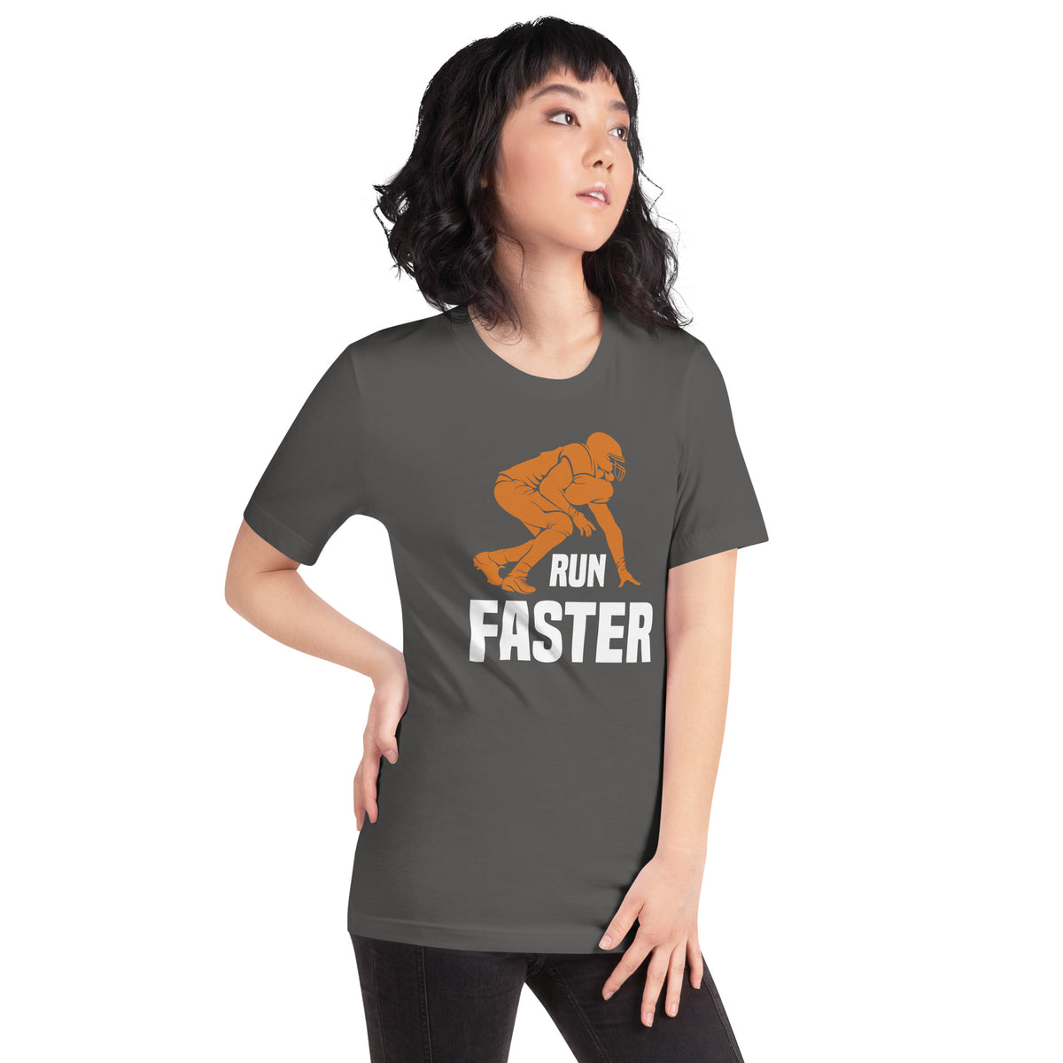 Run Faster Football Unisex T-Shirt