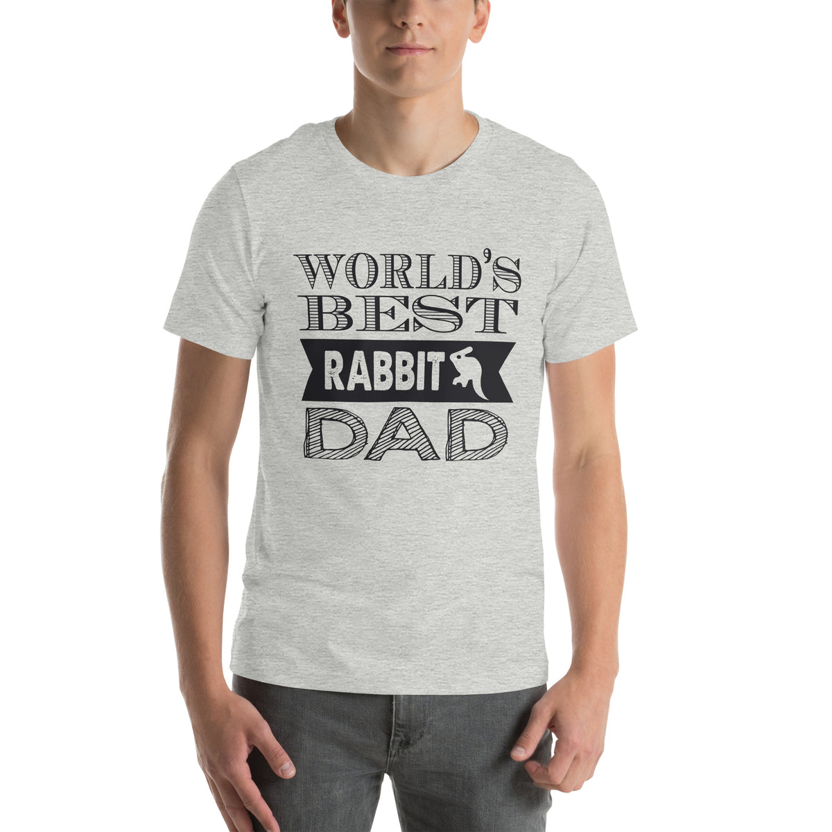 World's Best Rabbit Dad Unisex T-Shirt