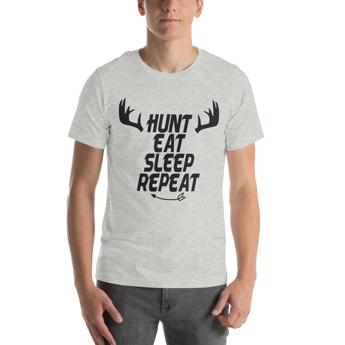 Hunt Eat Sleep Repeat Unisex T-Shirt