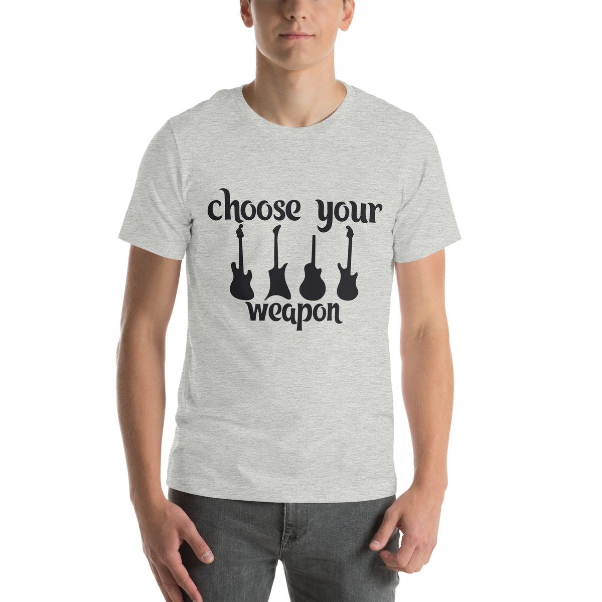 Choose Your Weapon Guitar Unisex T-Shirt
