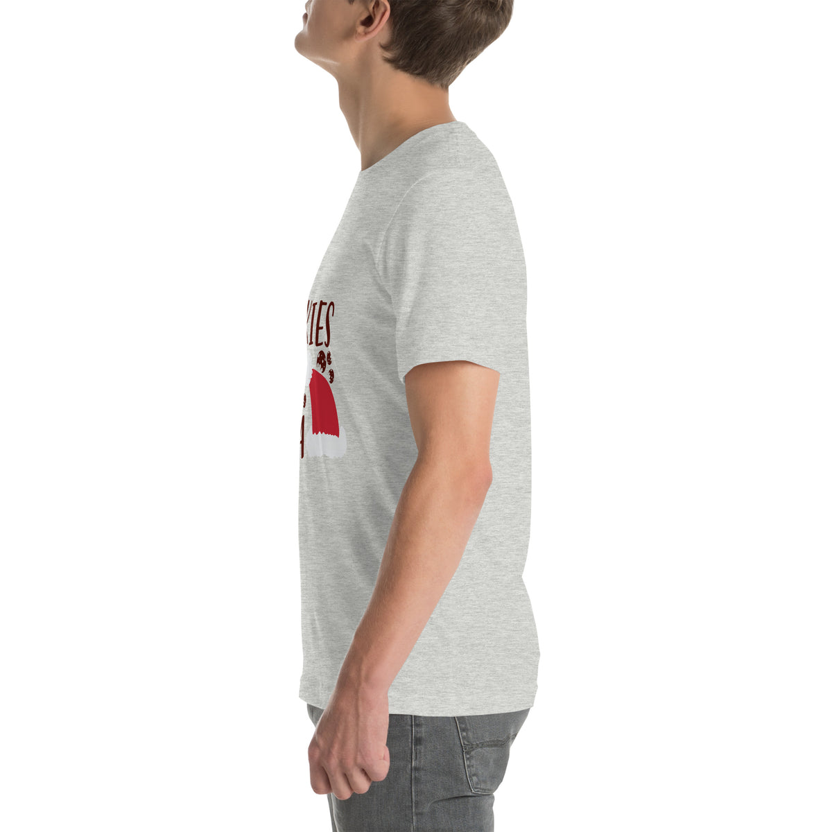 Cookies for Santa Christmas – Santa Hat Unisex T-Shirt