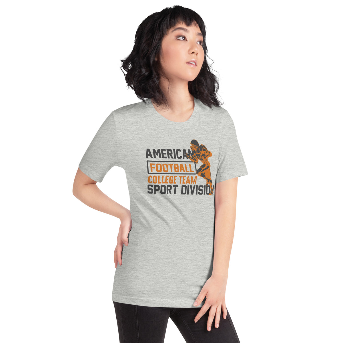 American Football College Team Sport Division Unisex T-Shirt