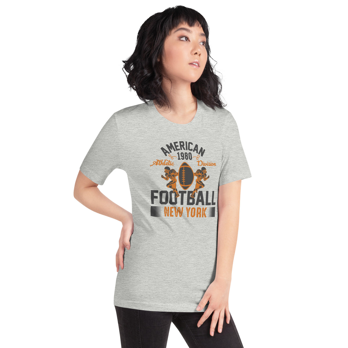 American Football 1980 Athletic Division New York Unisex T-Shirt