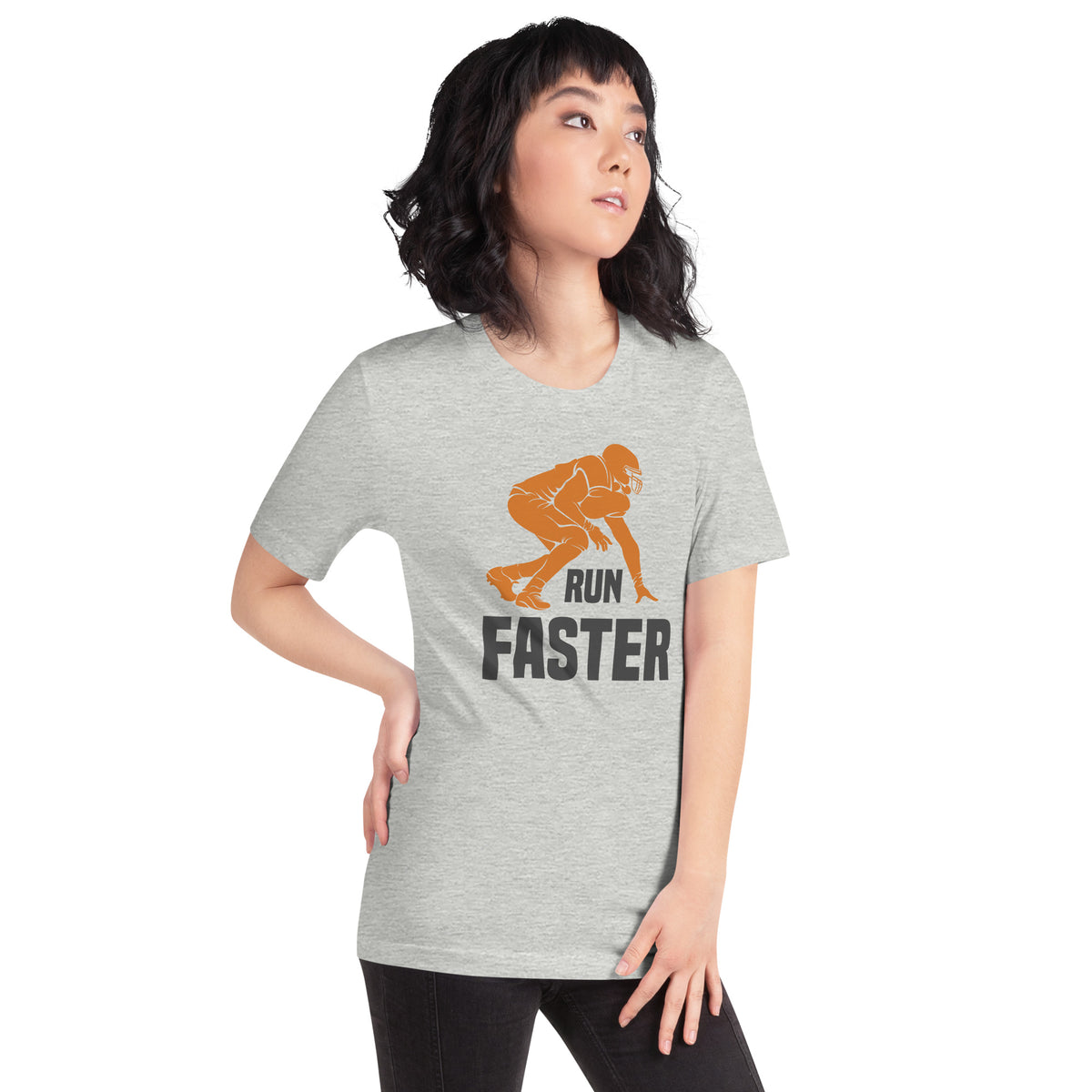 Run Faster Football Unisex T-Shirt