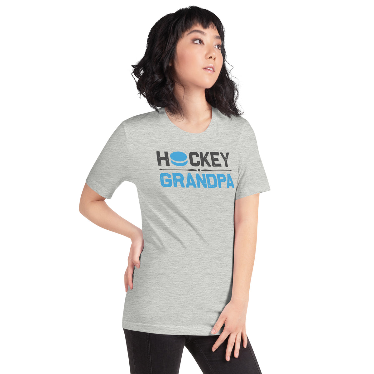 Hockey Grandpa Unisex T-Shirt