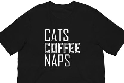 Cat, Coffee, And A Nap Unisex T-Shirt