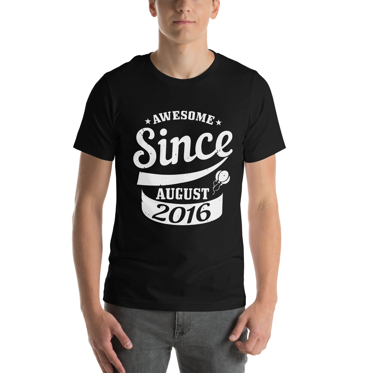 Awesome Since August 2016 Unisex T-Shirt