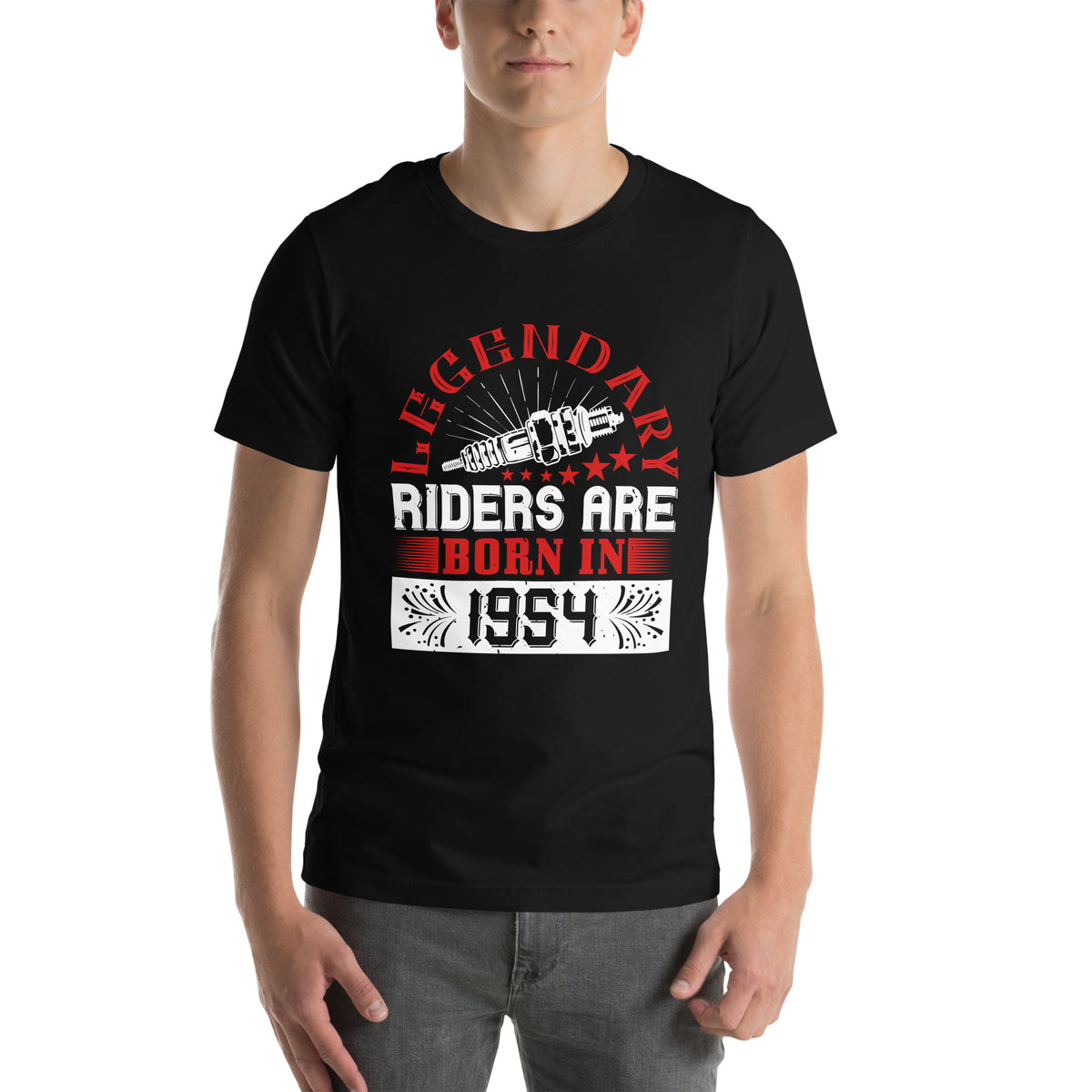 Legendary Riders Are Born in 1954 Unisex T-Shirt