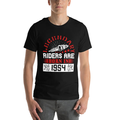 Legendary Riders Are Born in 1954 Unisex T-Shirt