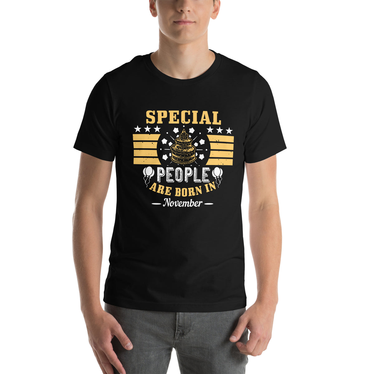 Special People Are Born in November Unisex T-Shirt
