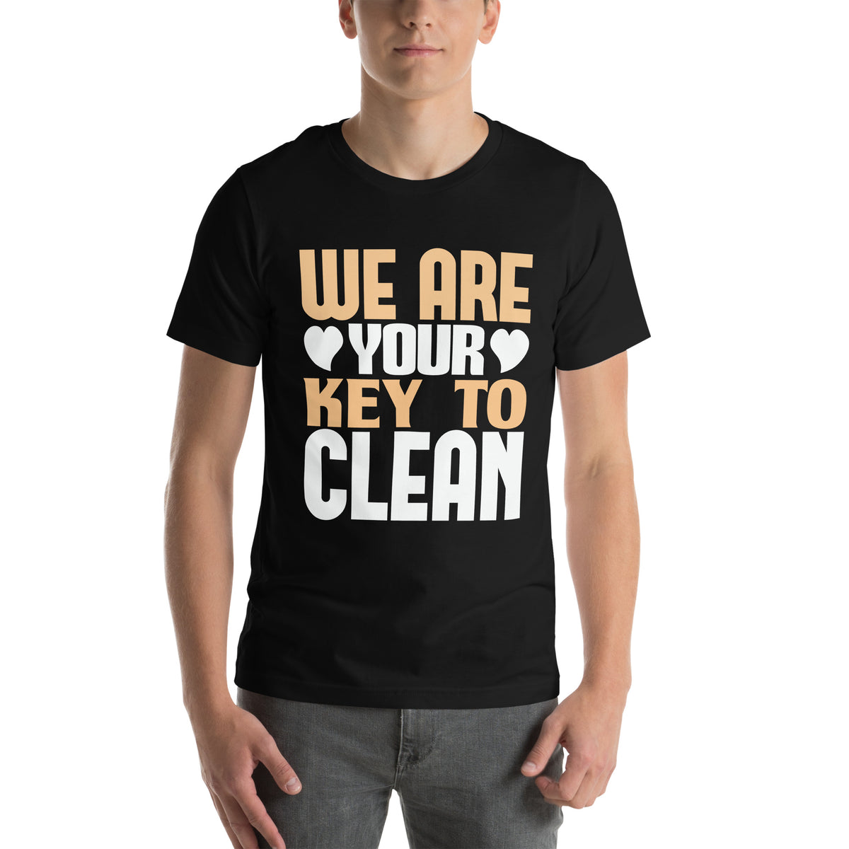 We Are Your Key to Clean Unisex T-Shirt