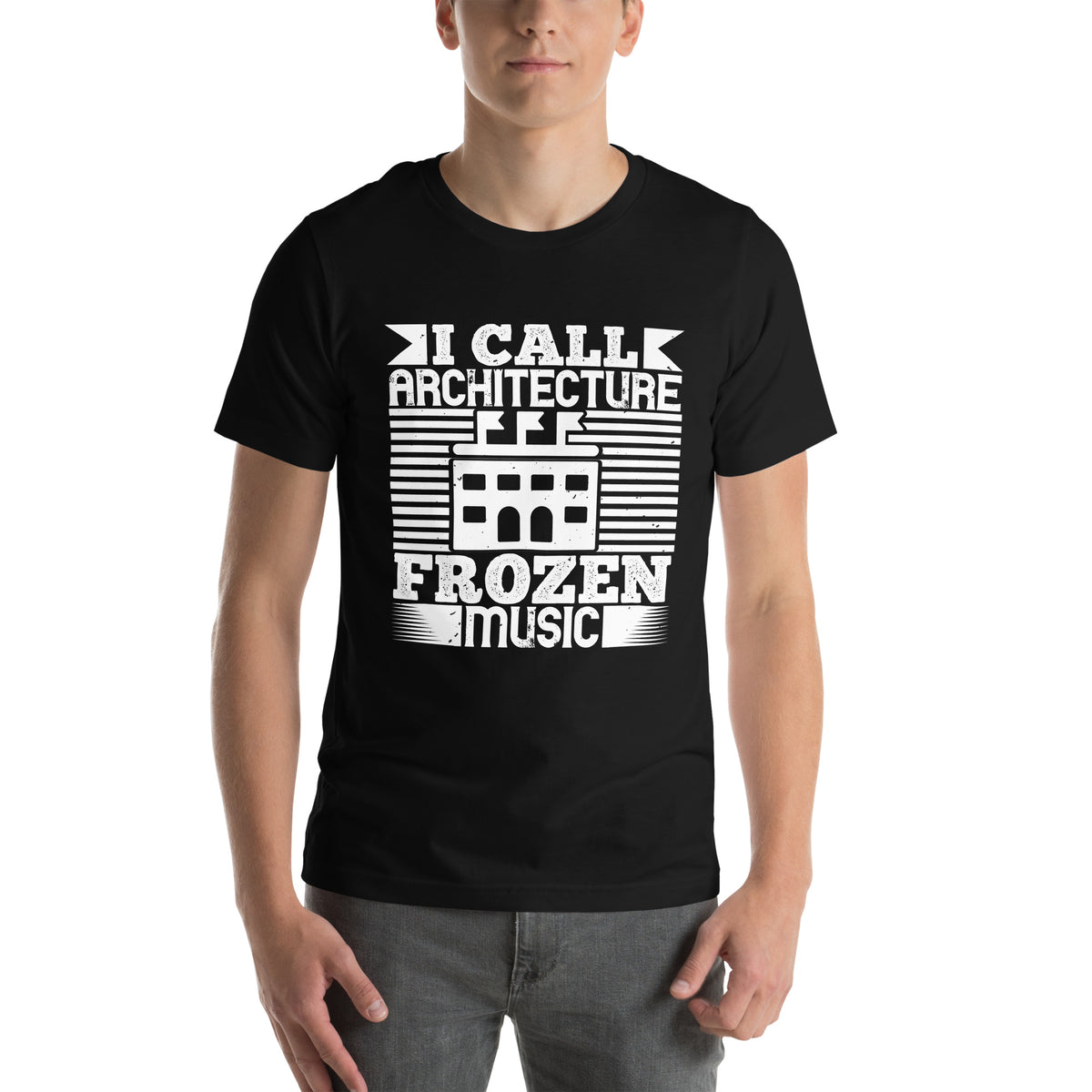 I Call Architecture Frozen Music Unisex T-Shirt