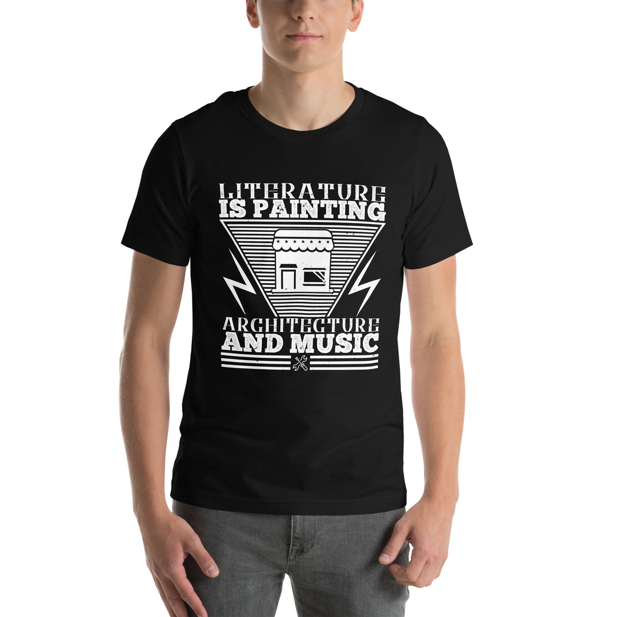 Literature Is Painting, Architecture, and Music Unisex T-Shirt