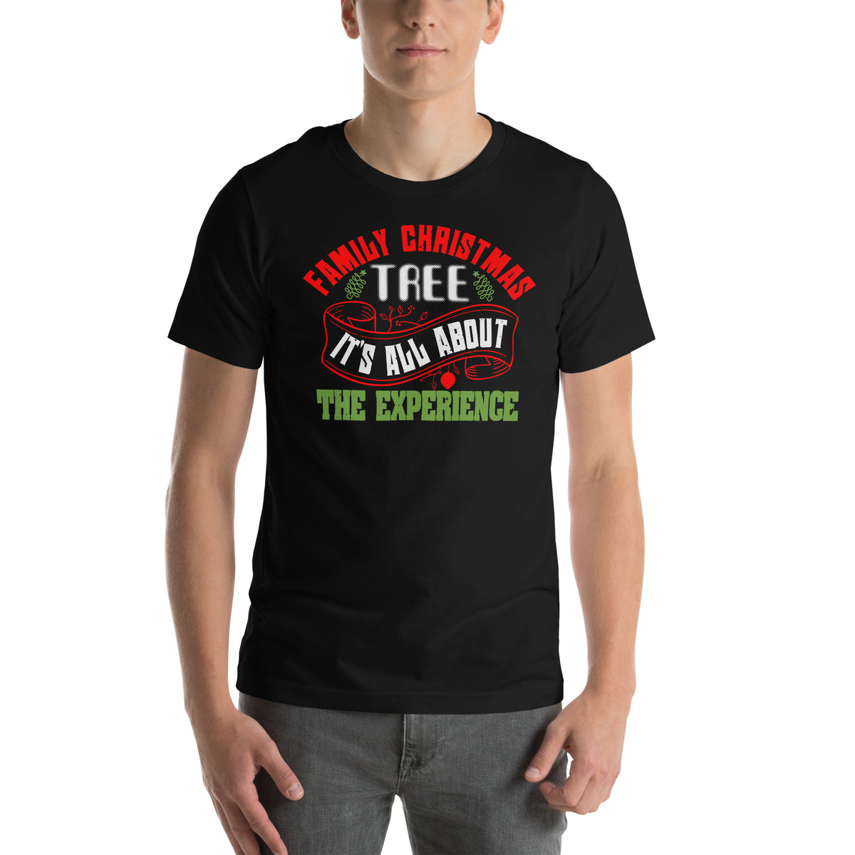 Family Christmas Tree Experience Unisex T-Shirt
