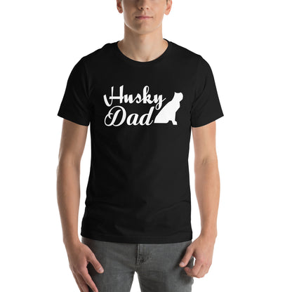 Husky Dad Unisex T-Shirt