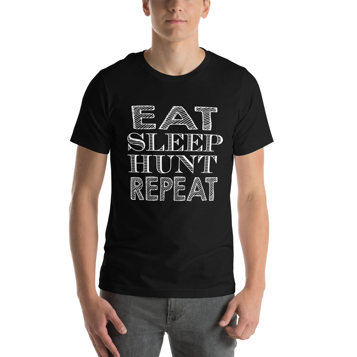 Eat Sleep Hunt Repeat Unisex T-Shirt