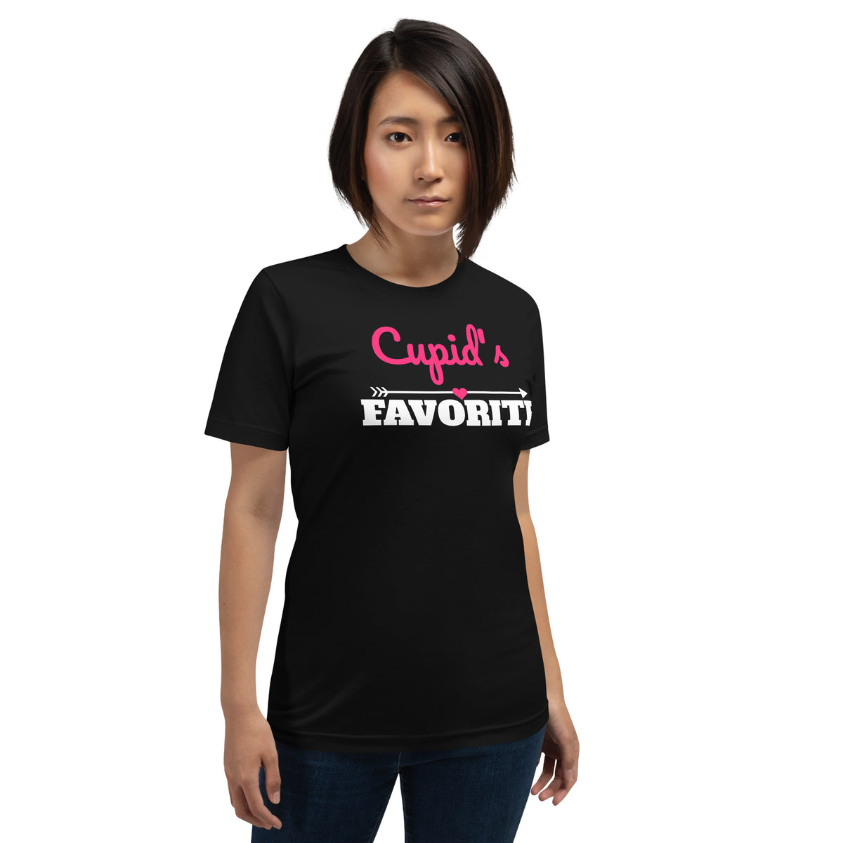 Cupid's Favorite Valentine's Day Unisex T-Shirt