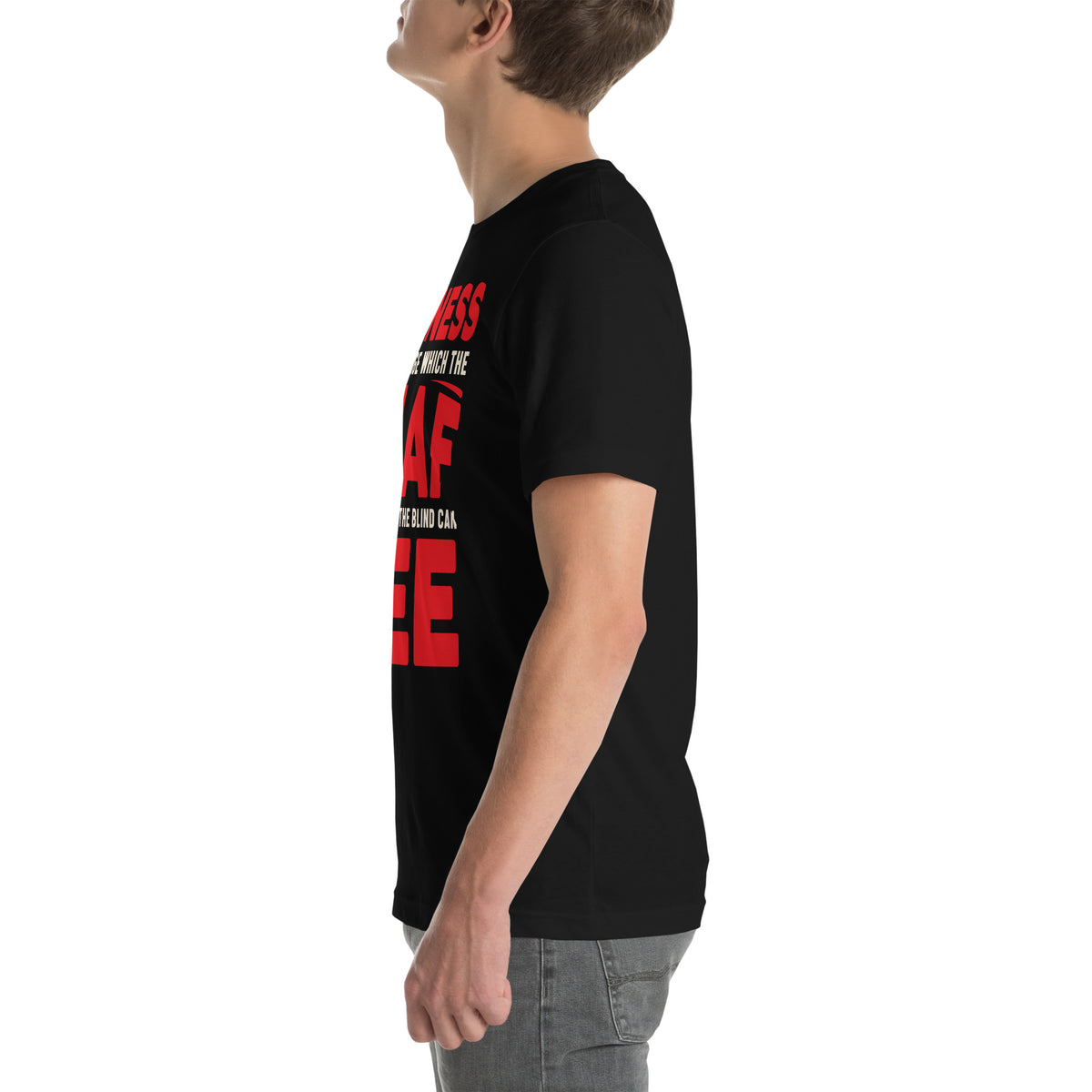 Kindness Is a Language the Deaf Can Hear and the Blind Can See Nurse Unisex T-Shirt