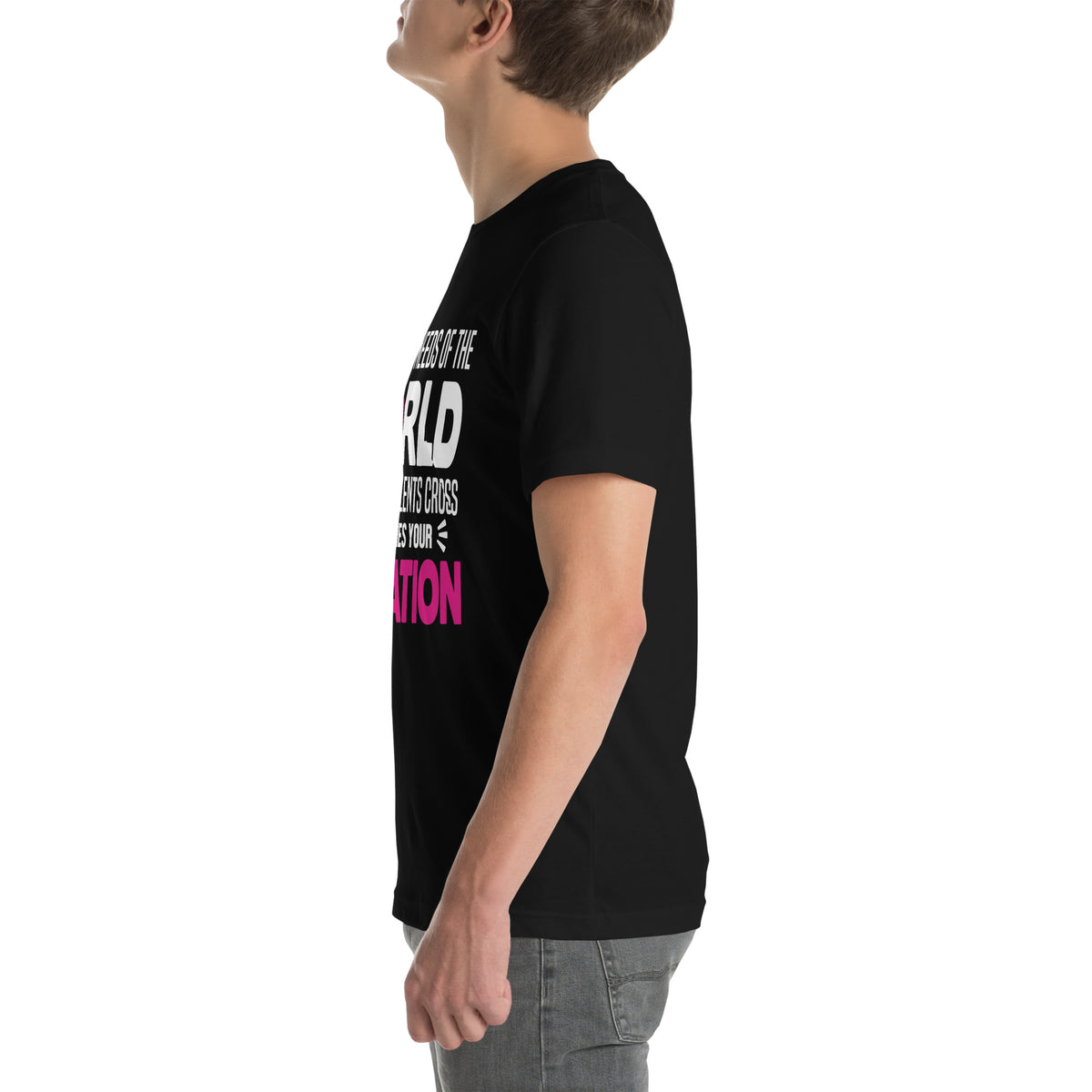 Where the Needs of the World and Your Talents Cross, There Lies Your Vocation Nurse Unisex T-Shirt