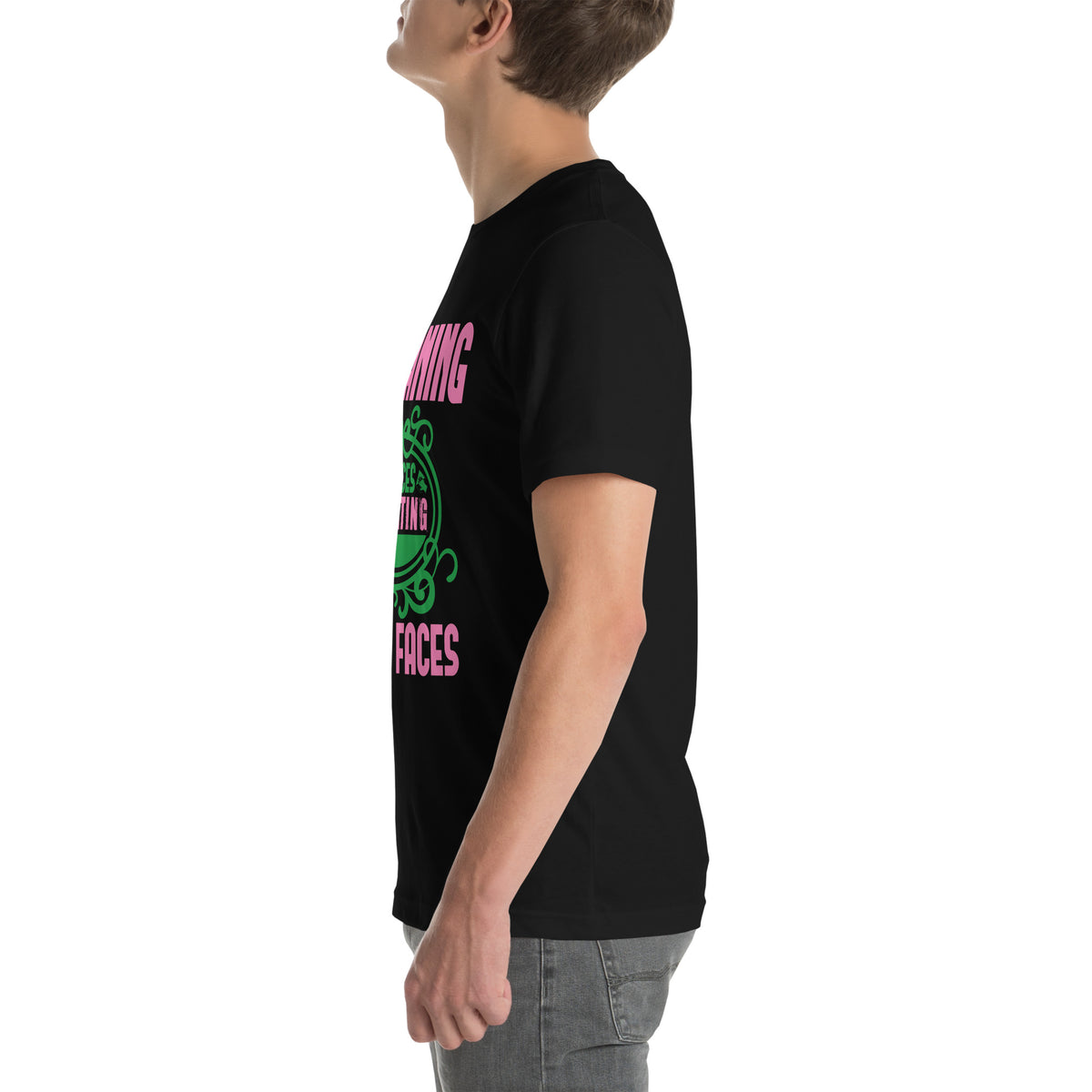 Cleaning Spaces, Creating Happy Faces Unisex T-Shirt