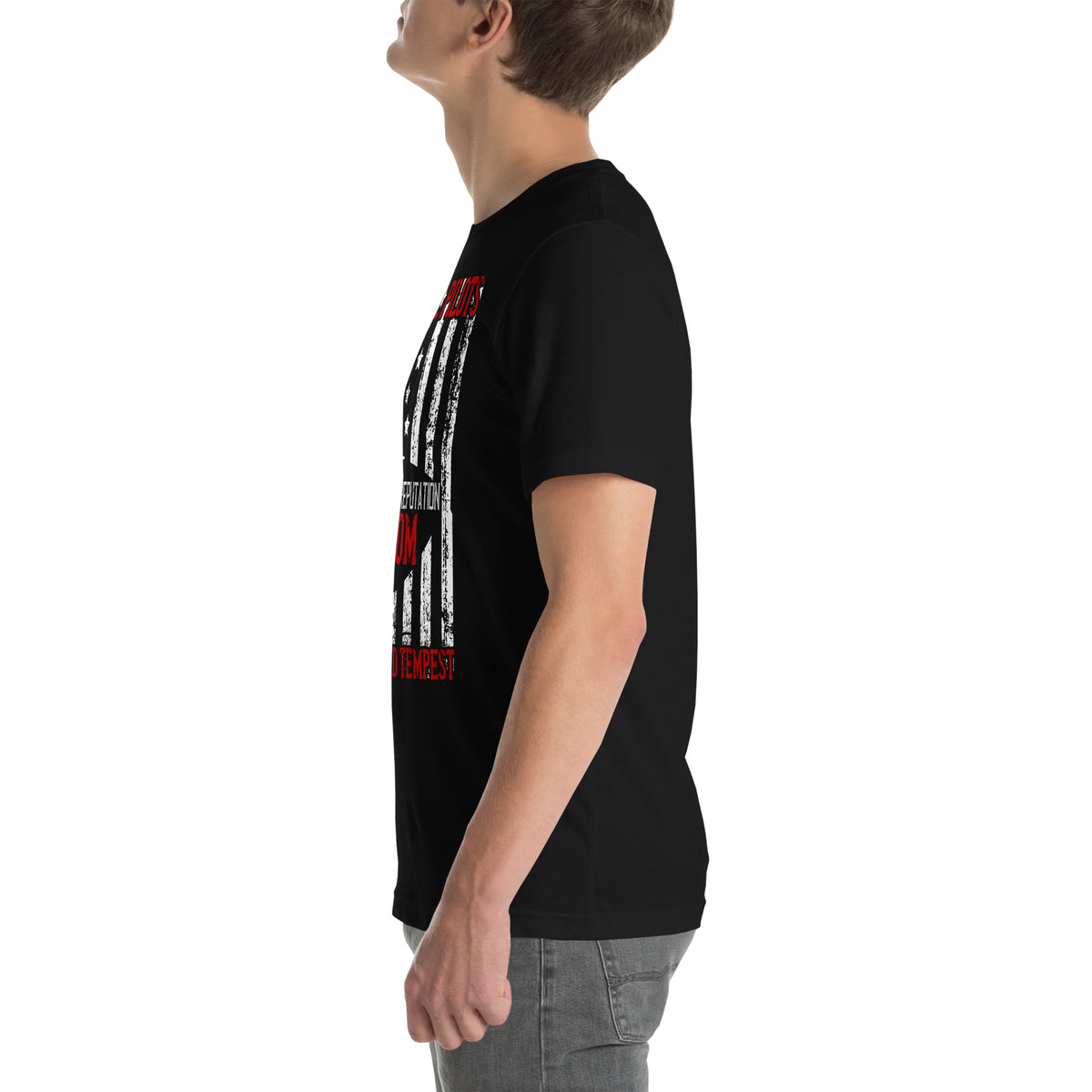 Skillful Pilots Gain Their Reputation from Storms and Tempests Unisex T-Shirt