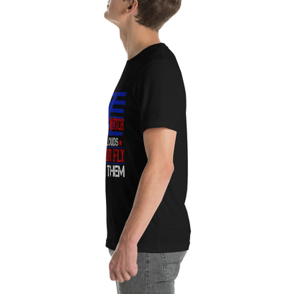 You Can Watch the Clouds Go By or Fly Above Them Unisex T-Shirt